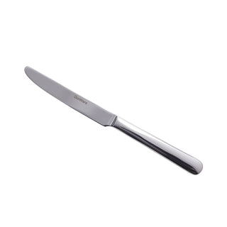 Palermo Dessert Knife 18/10 210mm - Pack of 12 Stainless Steel Sleek Contemporary Knife for Table Service