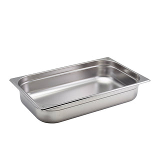 Gastronorm Pan GN 1/1 530x325mm Stainless Steel Commercial Kitchens Food Storage Use 1Pcs