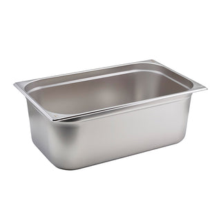 Gastronorm Pan GN 1/1 530x325mm Stainless Steel Commercial Kitchens Food Storage Use 1Pcs