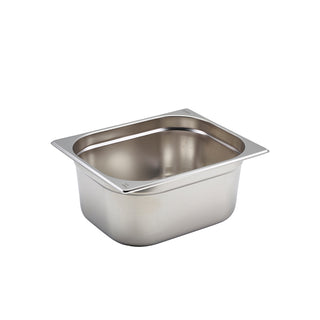 Gastronorm Pan GN 1/2 325x265mm Stainless Steel Commercial Storage Food Preparation 1Pcs
