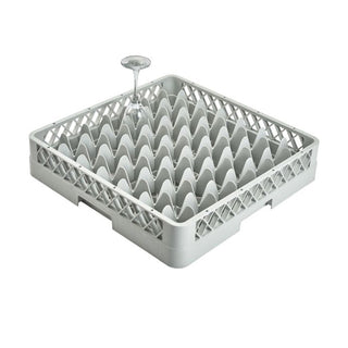 Glass Rack 50x50x10cm Compartment-16/25/36/49 Polypropylene Glass Up to 108/83/68/54mm 1Pc