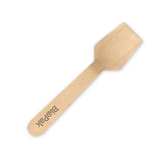 Pack Of 2000 9.5cm Wooden Ice cream Spoons - FSC