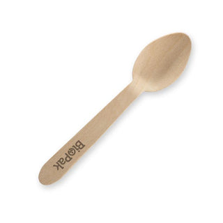 Pack Of 2000 10cm Wooden Teaspoons