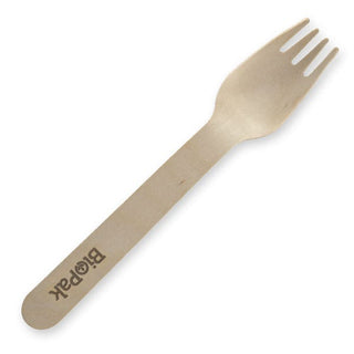 Pack Of 1000 16cm Wooden Forks