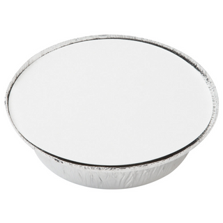 Pack Of 400 Paper Lid for Foil Container No12 (203mm/8")