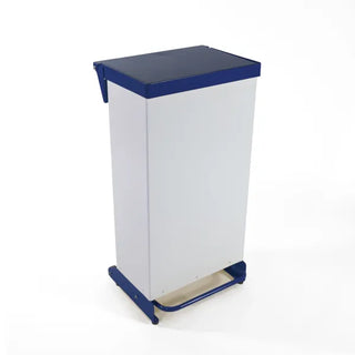 Fire Retardant Steel Bin Fixed Body Soft Close 65 Litre