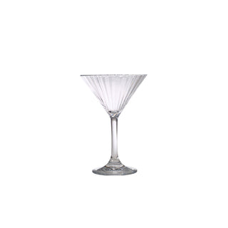 Twilight Polycarbonate Martini Glass 21.5cl 167x116mm – Sleek Sturdy Modern Ideal for Martinis Spirits Aperitifs Pack of 12