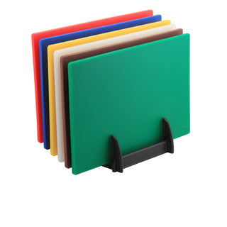 Low Density Polyethylene Colour Coded Chopping Board 45.7×30.5×1.2cm – Set of 6 Boards
