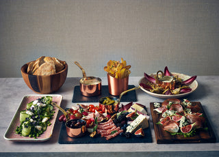 Mini Copper-Plated Stainless Steel Sauce Pans with Brass Handle – Premium Presentation Pans (7cm, 7.8cm & 9cm) - Set of 6