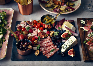 Mini Copper-Plated Stainless Steel Sauce Pans with Brass Handle – Premium Presentation Pans (7cm, 7.8cm & 9cm) - Set of 6