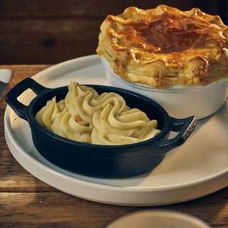 Round Pie Dish 14x5.2cm 45cl Pack of 6 Porcelain durable bakeware ideal for serving desserts pies savoury dishes in restaurant catering Use