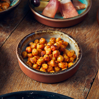 Vitrified Terracotta Tapas Dish Set 7.5cm & 11cm, Reactive Glaze Rustic Colours for Salads & Side Dishes, Oven Safe, Pack of 24