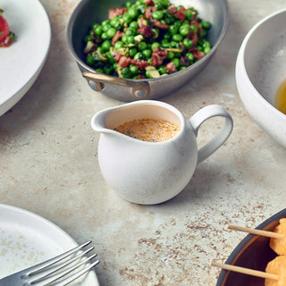 Porcelain Sereno Jug 14cl Alto/Cirrus Pattern for Tea Coffee Creamer Service Set of 6