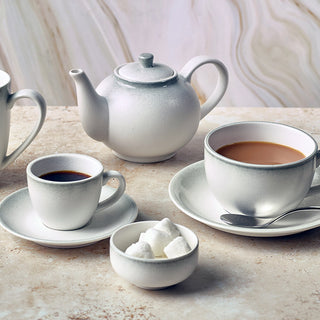 Porcelain Sereno Mug 30cl Alto/Cirrus Pattern for Hot Drinks Cafés Restaurants Set of 6