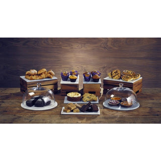 White Marble Platter GN 1/2 & GN 1/3 Serving Slabs for Buffets Hotels Catering 1 Piece