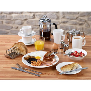 Stainless Steel Egg Cups – Soft Boiled Egg Holders Durable and Dishwasher Safe Egg Cups for Dining and Brunch