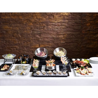 Melamine Rectangular GN Platter – Strong, Lightweight Display Platter in GN 1/1, 1/2, GN 2/4 and 1/3 Sizes