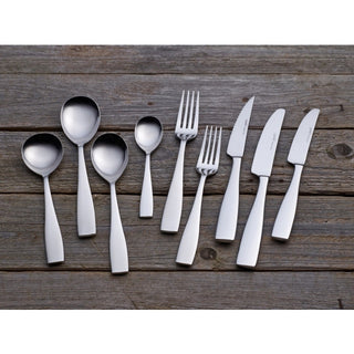 Stainless Steel Cutlery Set Square Collection High Quality Dining Flatware Set - Pack of 12
