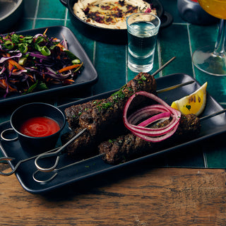 12-Piece Metallic Stainless Steel Ramekins Non Stick Coating – 2.5oz/71ml Stackable Condiment Pots (Black & Blue)