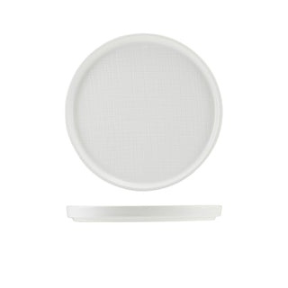 Incise Porcelain Lavara Presentation Plate 20cm & 25cm Options - Pack of 6