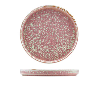 Low Presentation Plate 18cm/21cm/25cm Durable Porcelain Home Dining Serving Plate Set 6