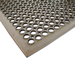 Black Rubber Kitchen Mat 90×150cm/100×150cm Non-Slip Rubber Mat Commercial Kitchens 1Pcs