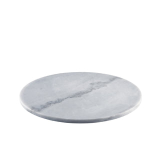 Grey Marble Platter 33cm Dia Premium Round Display Board