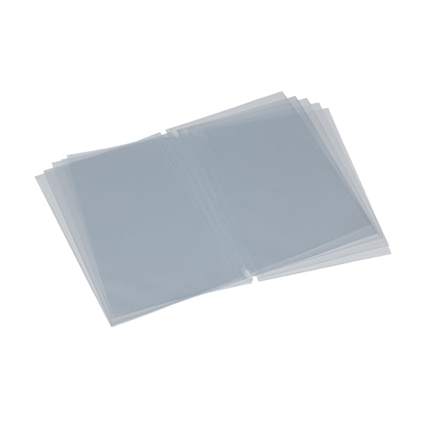 Plastic Menu Inserts A4 and A5 Paper Size Pack of 10 Clear for Menus ...