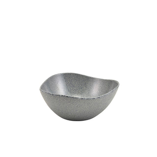 Grey Granite Triangular Bowl 25cm/28cm/35cm Melamine Serving Bowl Buffets Display 1Pcs