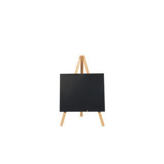 Mini Chalkboard Easel 24×11.5cm with 15×13cm Board Pack of 3 Melamine Display Easels