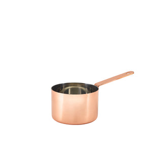 Mini Saucepans 5cl/17cl/37cl Copper-Plated Stainless Steel Serveware Set of 6