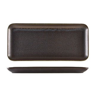 Porcelain Terra Narrow Rectangular Platter Tableware 27x12.5cm/31x14cm/36x16.5cm