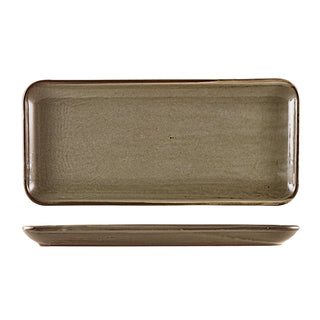 Porcelain Terra Narrow Rectangular Platter Tableware 27x12.5cm/31x14cm/36x16.5cm