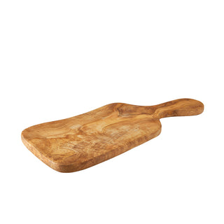 Paddle Board 38×18cm/44×20cm Natural Olive Wood Charcuterie Tapas Buffet Serving 1Pcs