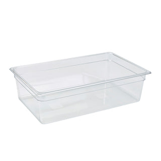 Gastronorm Pan Clear Polycarbonate Plastic GN Tray Food Containers - All Sizes