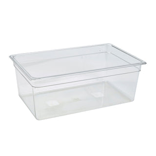 Gastronorm Pan Clear Polycarbonate Plastic GN Tray Food Containers - All Sizes