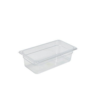 Gastronorm Pan Clear Polycarbonate Plastic GN Tray Food Containers - All Sizes