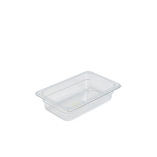 Gastronorm Pan Clear Polycarbonate Plastic GN Tray Food Containers - All Sizes