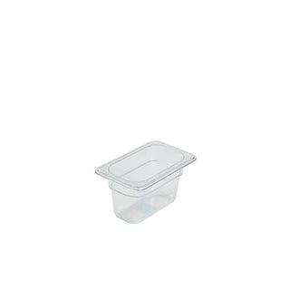 Gastronorm Pan Clear Polycarbonate Plastic GN Tray Food Containers - All Sizes