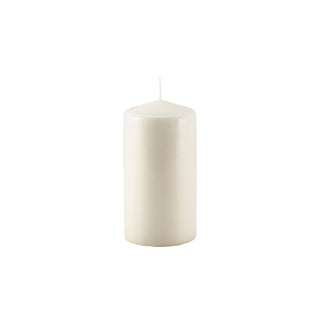 Ivory Pillar Candle 15cm/20cm Height Set of 6 Long-Burning Events Churches Home Décor