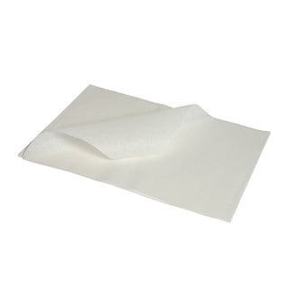 Plain Greaseproof Paper Sheets Brown & White - 25 x 20cm / 25 x 35cm