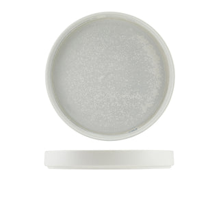 Incise Porcelain Lustre Presentation Plate 18cm, 20cm, 25cm Options - Pack of 6