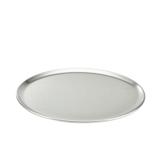 Restaurant-Grade Coupe Style Aluminium Pizza Pan, Baking Tray, 12-Inch, Pack of 12