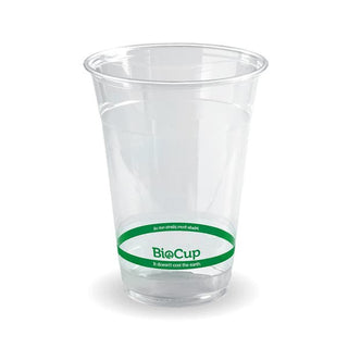 Pack Of 1000 500ml Clear PLA BioCups