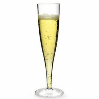 Pack of 100 Recyclable UKCA Marked 160ml Champagne/Prosecco Flute