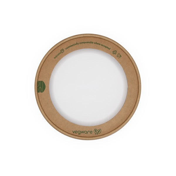 Pack Of 300 Round Kraft Window Lid, 150-Series – UKCS Group