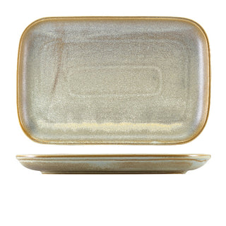 Rectangular Plate Set of 6 Porcelain Multi-Colour Dining Serving 29×19.5cm/34.5×23.5cm