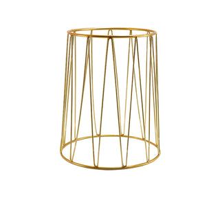 Crown Buffet Riser Set of 1 Iron & Plastic-PVC Copper/Gold Buffet Display 10cm/20cm/30cm