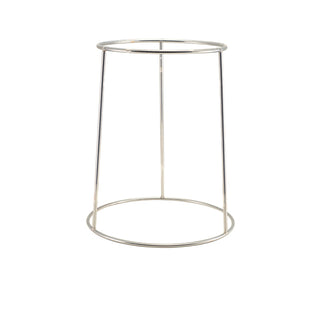 Anti-Slip Round Buffet Riser 10cm/18cm/30cm Set of 1 Iron and PVC Display Food Presentation