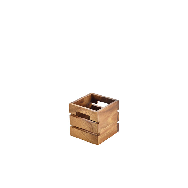 Acacia Wood Box Riser 12cm /15cm Set of 1 Display Buffet Presentation ...